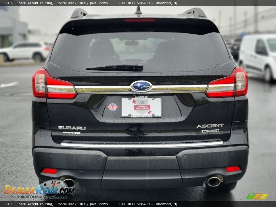 2019 Subaru Ascent Touring Crystal Black Silica / Java Brown Photo #23