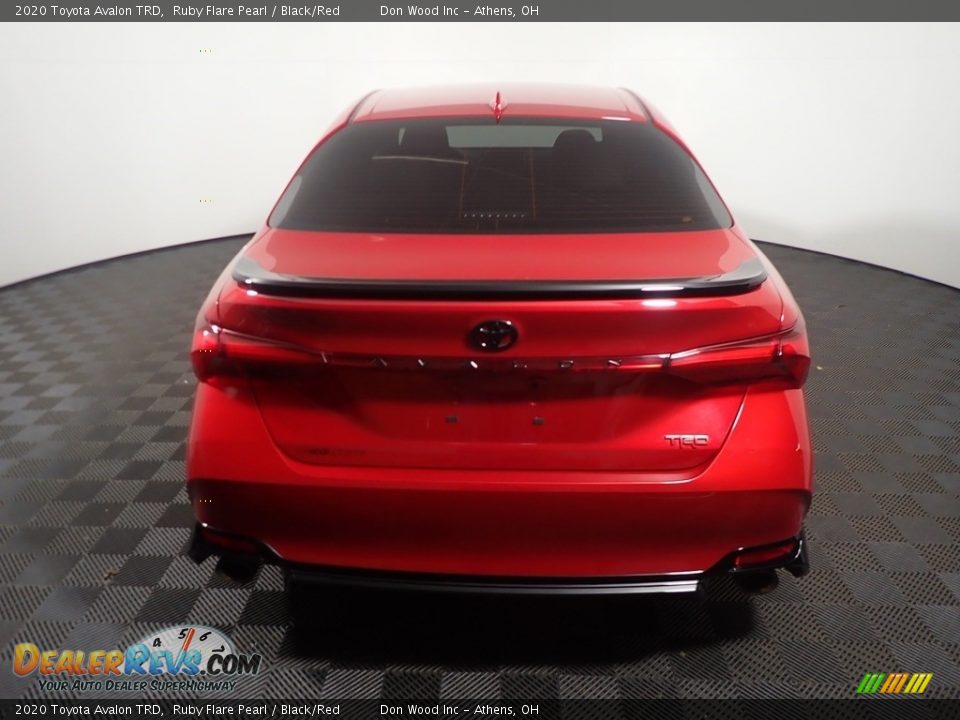 2020 Toyota Avalon TRD Ruby Flare Pearl / Black/Red Photo #15