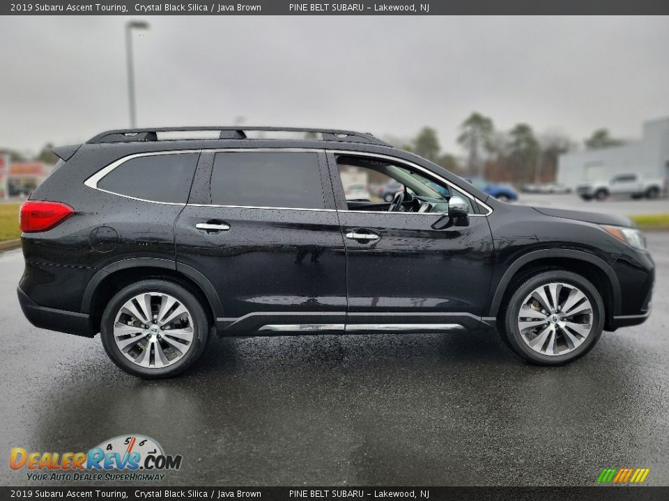 2019 Subaru Ascent Touring Crystal Black Silica / Java Brown Photo #25