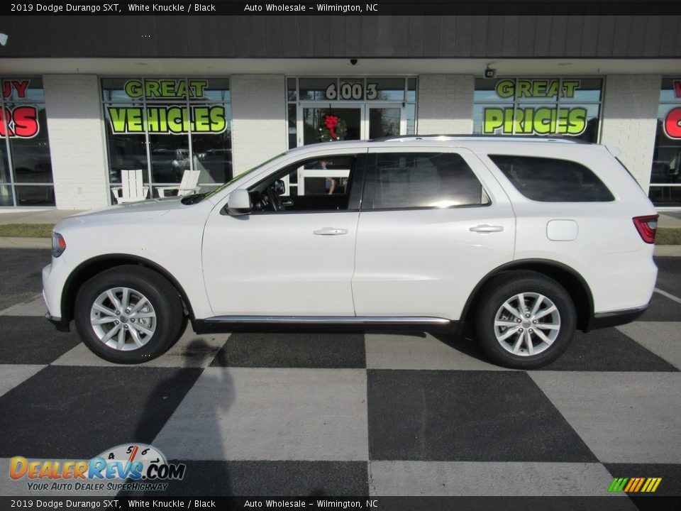 2019 Dodge Durango SXT White Knuckle / Black Photo #1