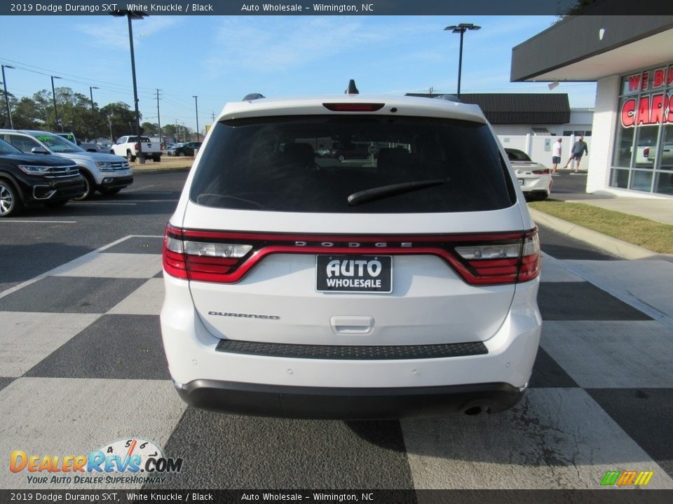 2019 Dodge Durango SXT White Knuckle / Black Photo #4