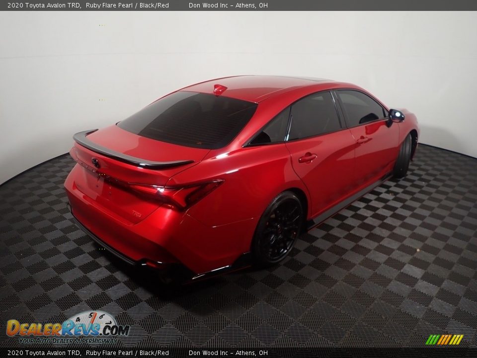2020 Toyota Avalon TRD Ruby Flare Pearl / Black/Red Photo #19