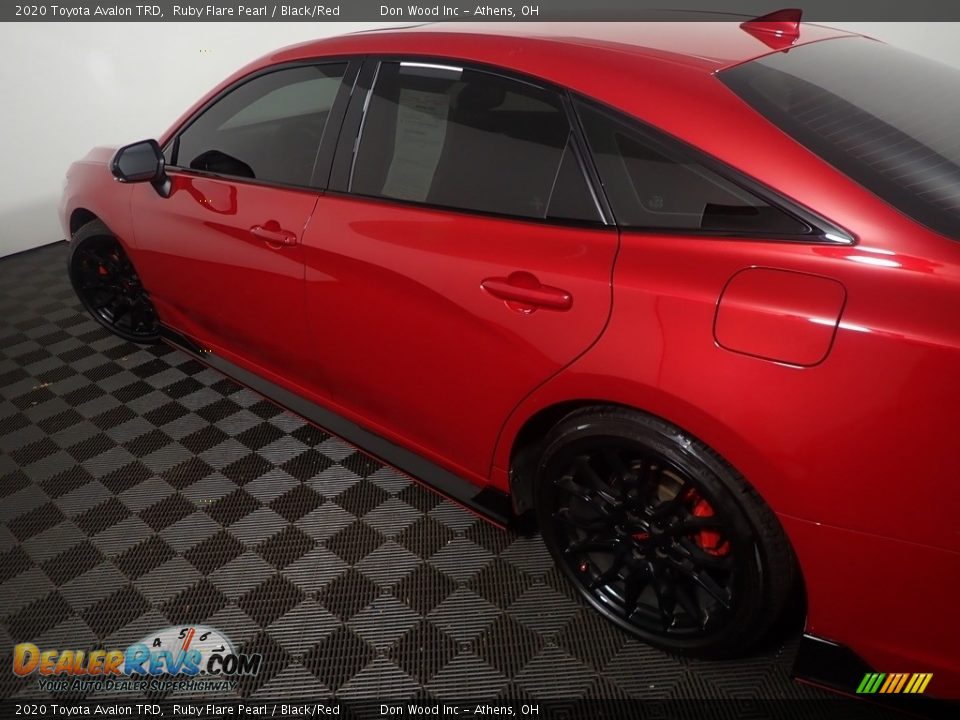 2020 Toyota Avalon TRD Ruby Flare Pearl / Black/Red Photo #20