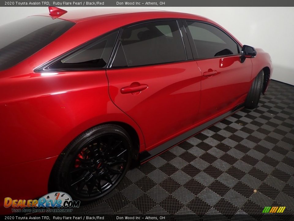 2020 Toyota Avalon TRD Ruby Flare Pearl / Black/Red Photo #21