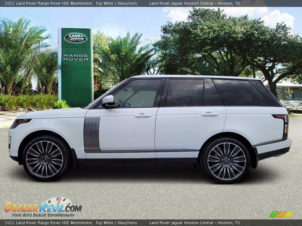 2022 Land Rover Range Rover HSE Westminster Fuji White / Navy/Ivory Photo #12