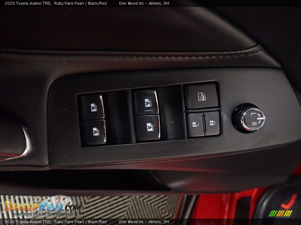 2020 Toyota Avalon TRD Ruby Flare Pearl / Black/Red Photo #23