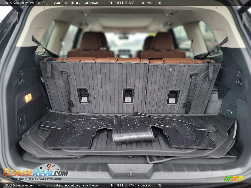 2019 Subaru Ascent Touring Crystal Black Silica / Java Brown Photo #34