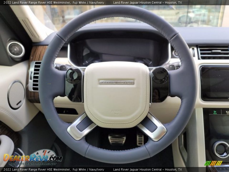 2022 Land Rover Range Rover HSE Westminster Steering Wheel Photo #16