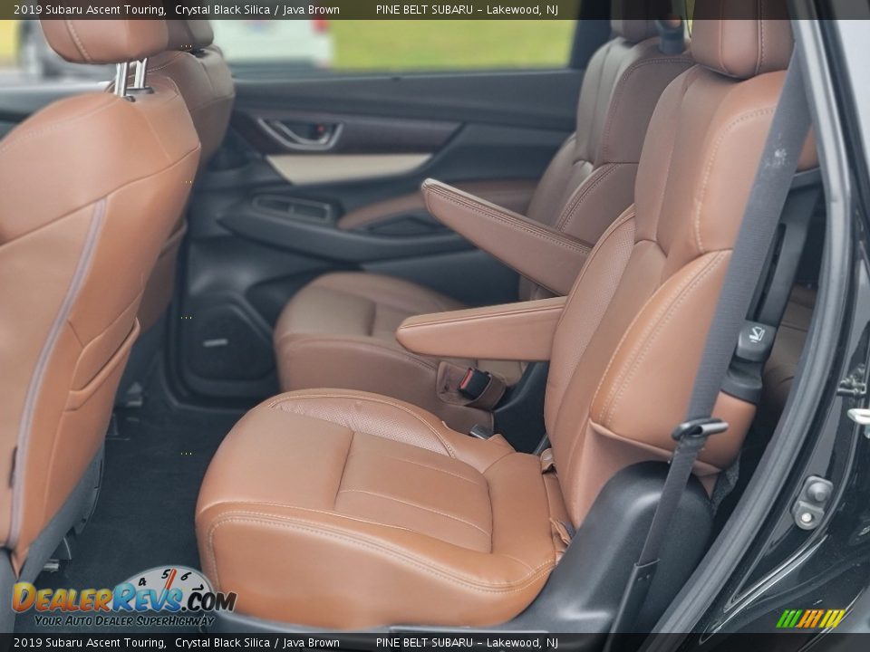 2019 Subaru Ascent Touring Crystal Black Silica / Java Brown Photo #36