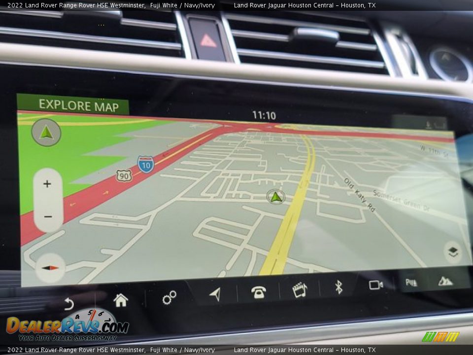 Navigation of 2022 Land Rover Range Rover HSE Westminster Photo #22