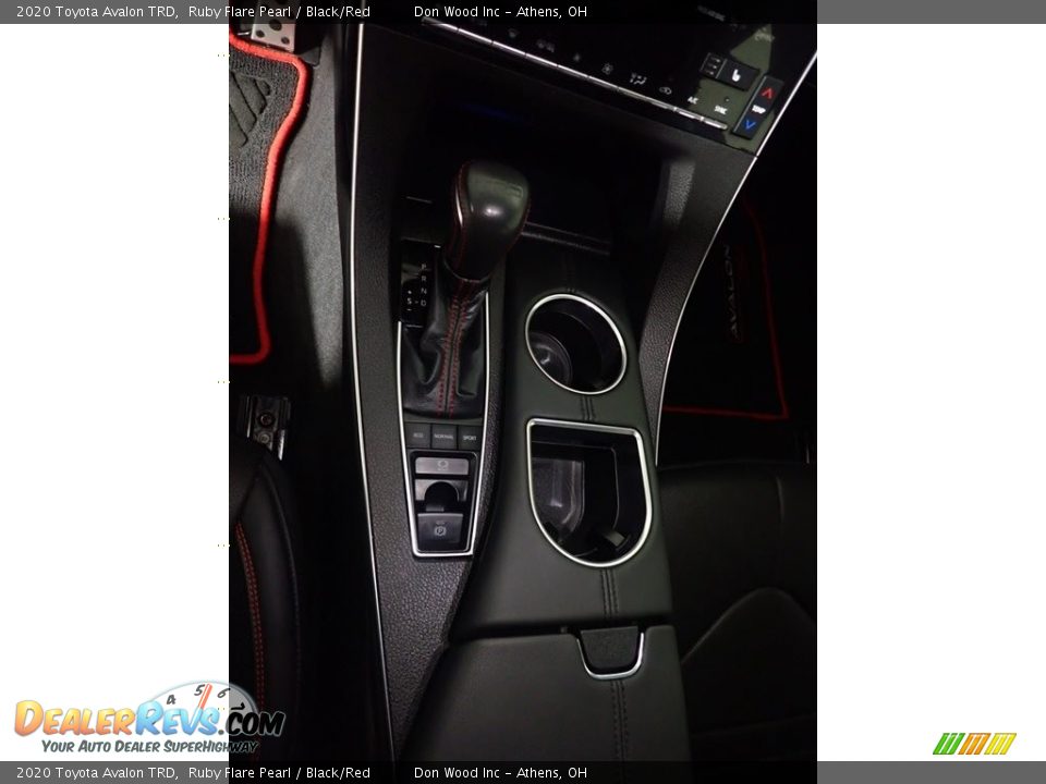 2020 Toyota Avalon TRD Ruby Flare Pearl / Black/Red Photo #34