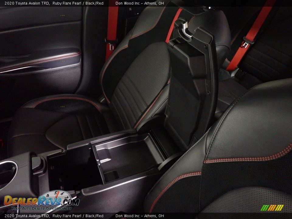 2020 Toyota Avalon TRD Ruby Flare Pearl / Black/Red Photo #35