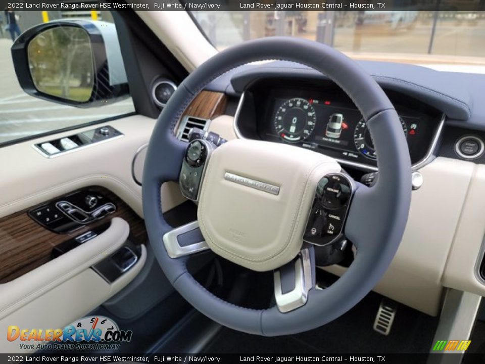 2022 Land Rover Range Rover HSE Westminster Steering Wheel Photo #28