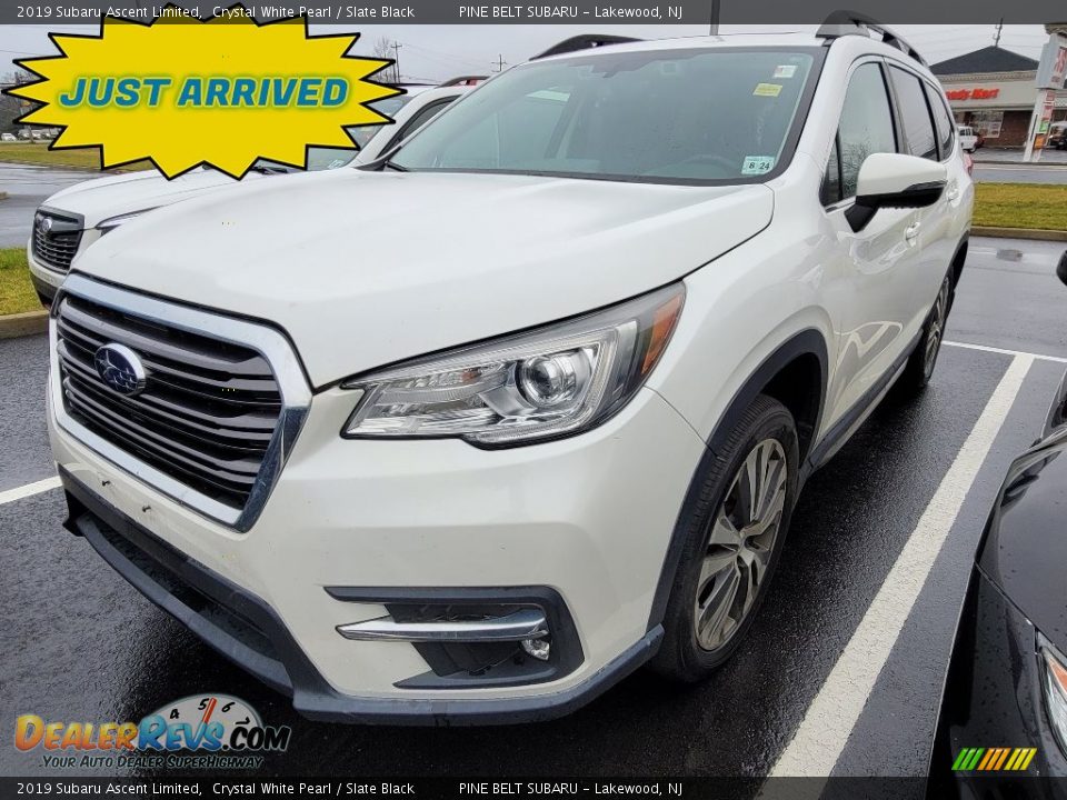 2019 Subaru Ascent Limited Crystal White Pearl / Slate Black Photo #1