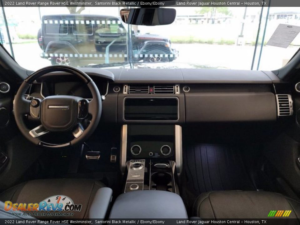 2022 Land Rover Range Rover HSE Westminster Santorini Black Metallic / Ebony/Ebony Photo #4