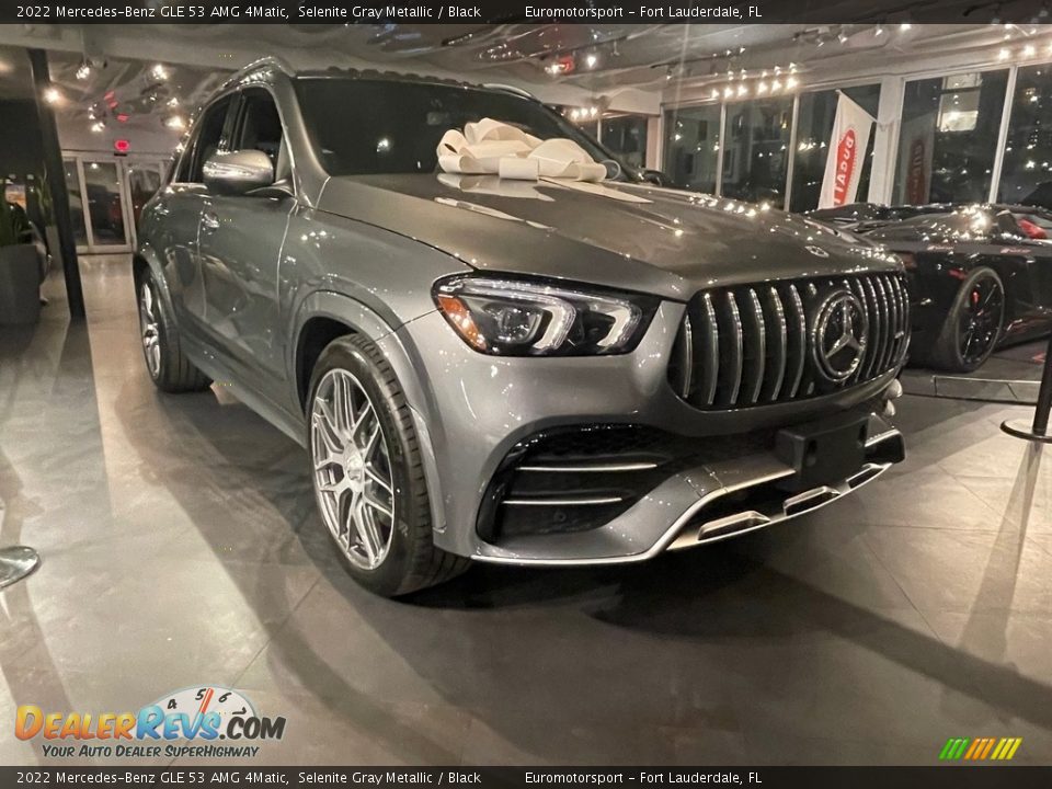 2022 Mercedes-Benz GLE 53 AMG 4Matic Selenite Gray Metallic / Black Photo #3