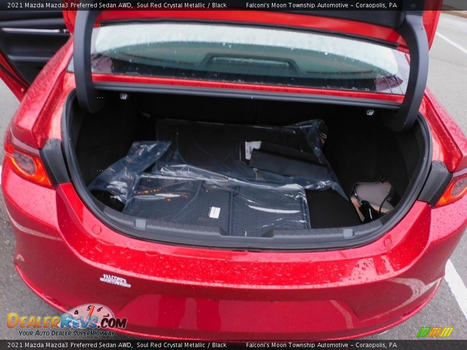 2021 Mazda Mazda3 Preferred Sedan AWD Soul Red Crystal Metallic / Black Photo #4