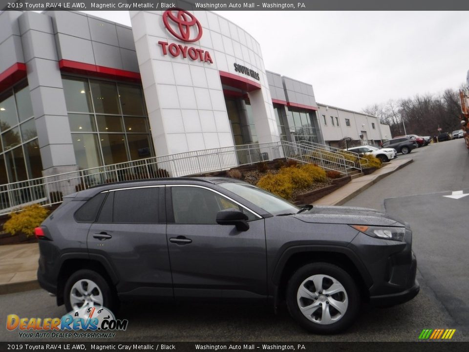 2019 Toyota RAV4 LE AWD Magnetic Gray Metallic / Black Photo #2