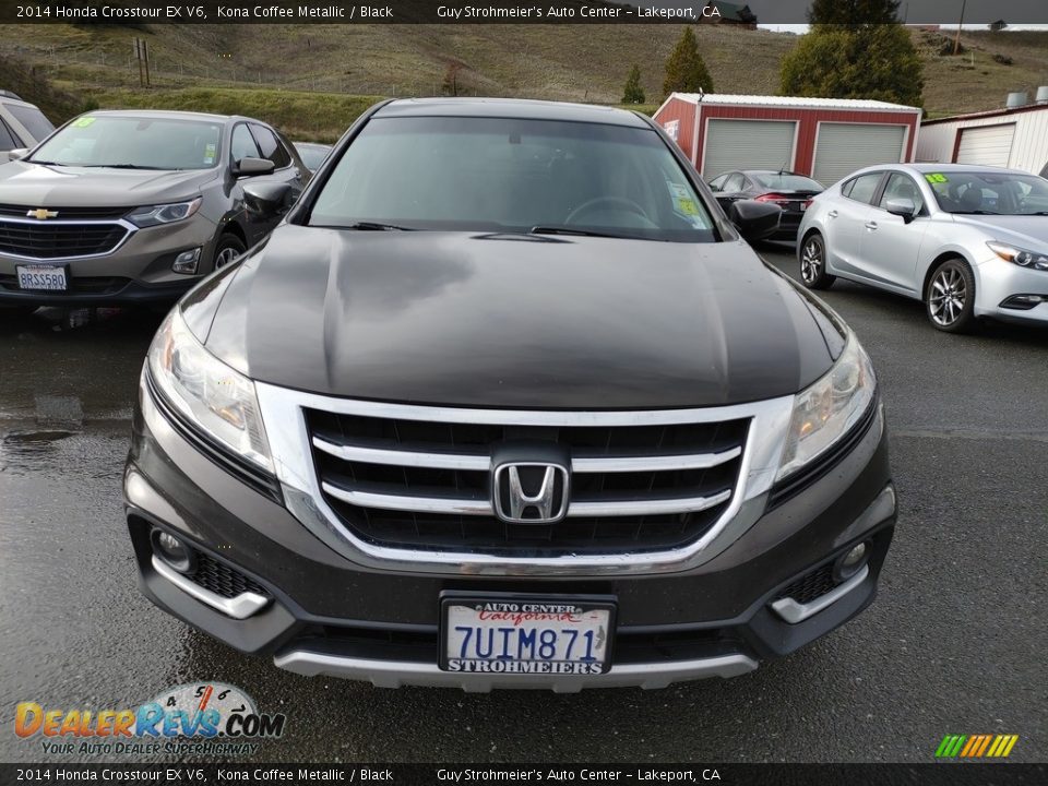 2014 Honda Crosstour EX V6 Kona Coffee Metallic / Black Photo #2