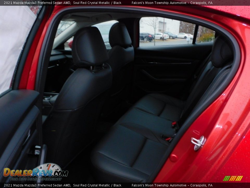 2021 Mazda Mazda3 Preferred Sedan AWD Soul Red Crystal Metallic / Black Photo #12