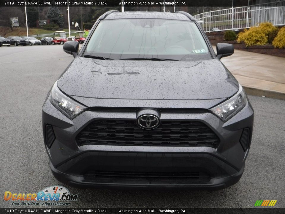 2019 Toyota RAV4 LE AWD Magnetic Gray Metallic / Black Photo #10