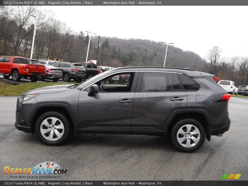 2019 Toyota RAV4 LE AWD Magnetic Gray Metallic / Black Photo #12