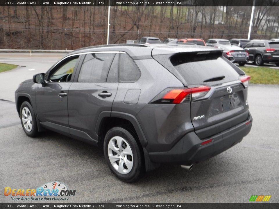 2019 Toyota RAV4 LE AWD Magnetic Gray Metallic / Black Photo #13