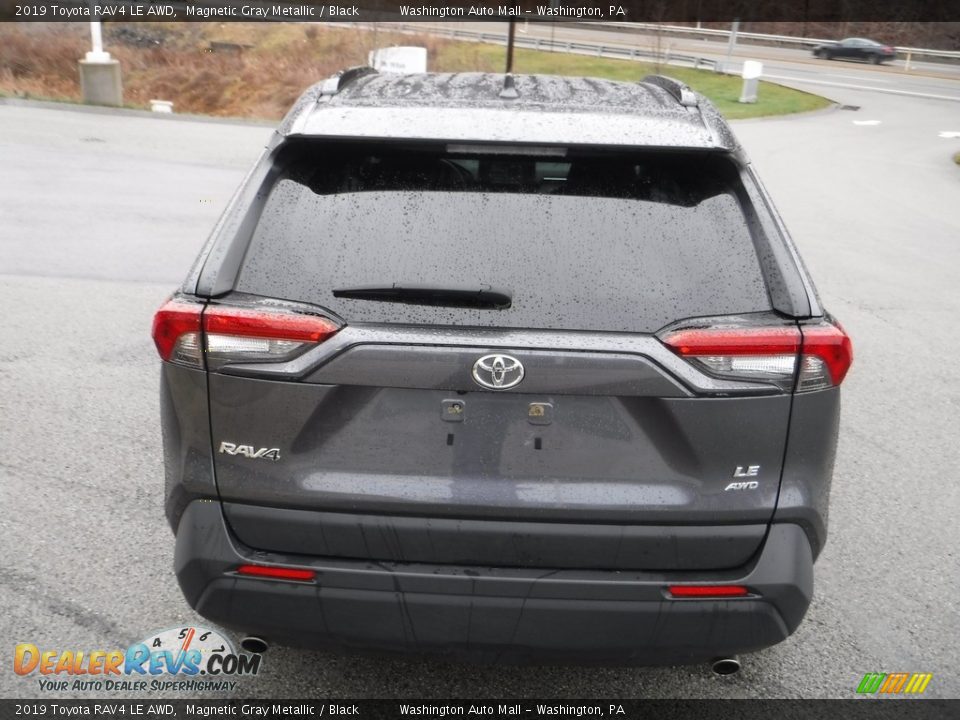 2019 Toyota RAV4 LE AWD Magnetic Gray Metallic / Black Photo #14