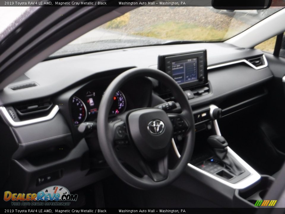 2019 Toyota RAV4 LE AWD Magnetic Gray Metallic / Black Photo #17