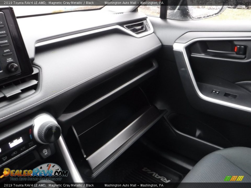 2019 Toyota RAV4 LE AWD Magnetic Gray Metallic / Black Photo #25
