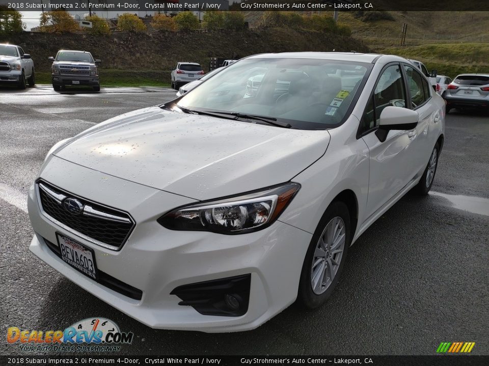 Front 3/4 View of 2018 Subaru Impreza 2.0i Premium 4-Door Photo #3