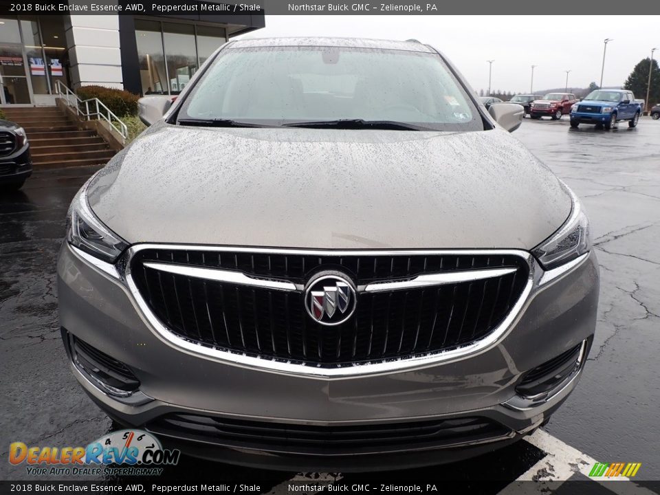 2018 Buick Enclave Essence AWD Pepperdust Metallic / Shale Photo #3