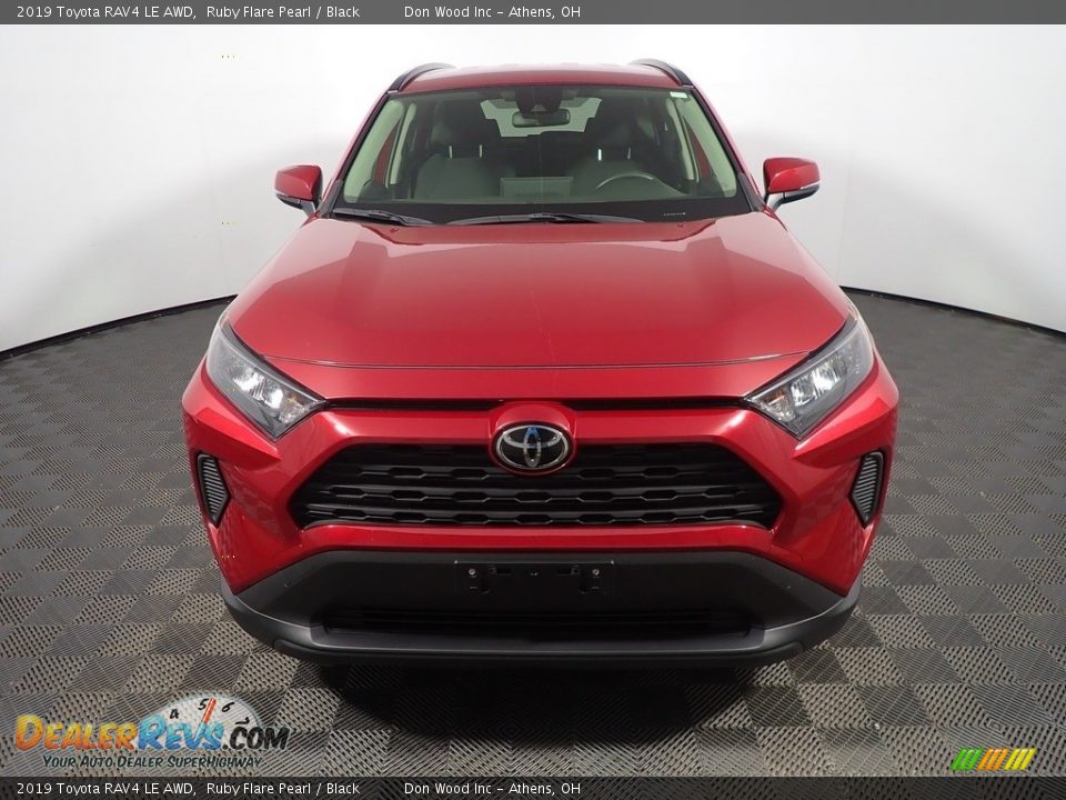 2019 Toyota RAV4 LE AWD Ruby Flare Pearl / Black Photo #5