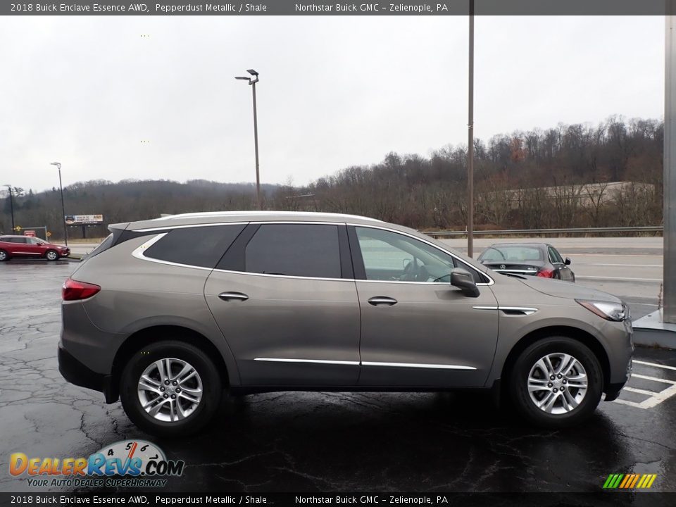 2018 Buick Enclave Essence AWD Pepperdust Metallic / Shale Photo #5