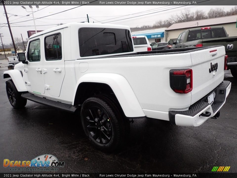 2021 Jeep Gladiator High Altitude 4x4 Bright White / Black Photo #3