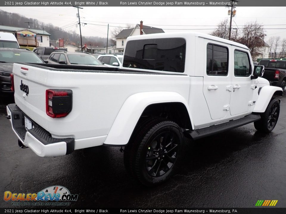 2021 Jeep Gladiator High Altitude 4x4 Bright White / Black Photo #5