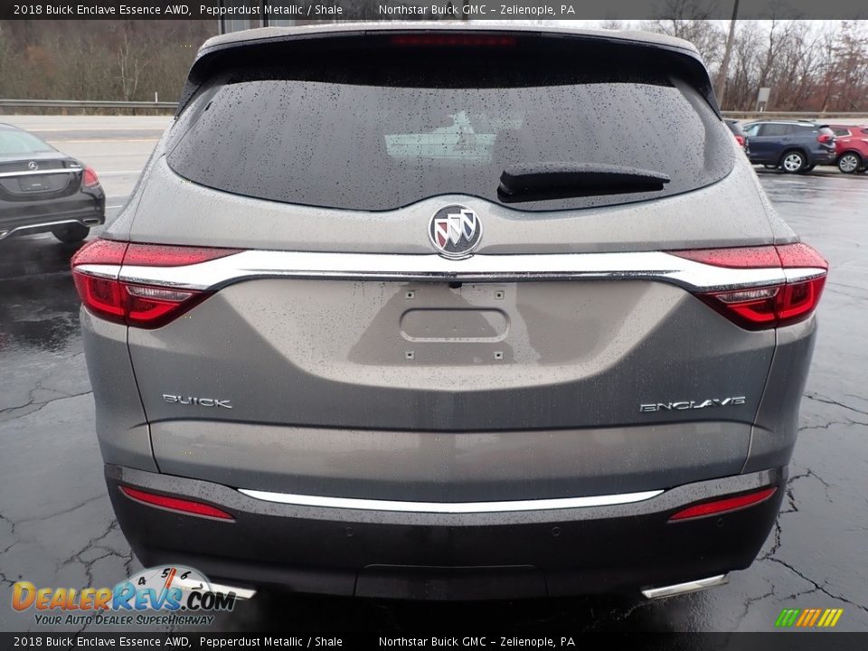 2018 Buick Enclave Essence AWD Pepperdust Metallic / Shale Photo #10