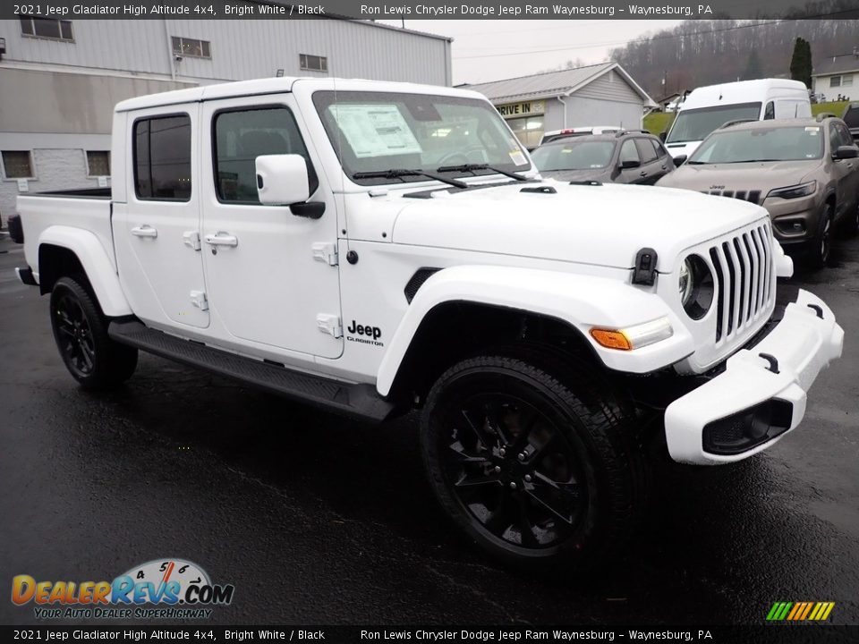 2021 Jeep Gladiator High Altitude 4x4 Bright White / Black Photo #7