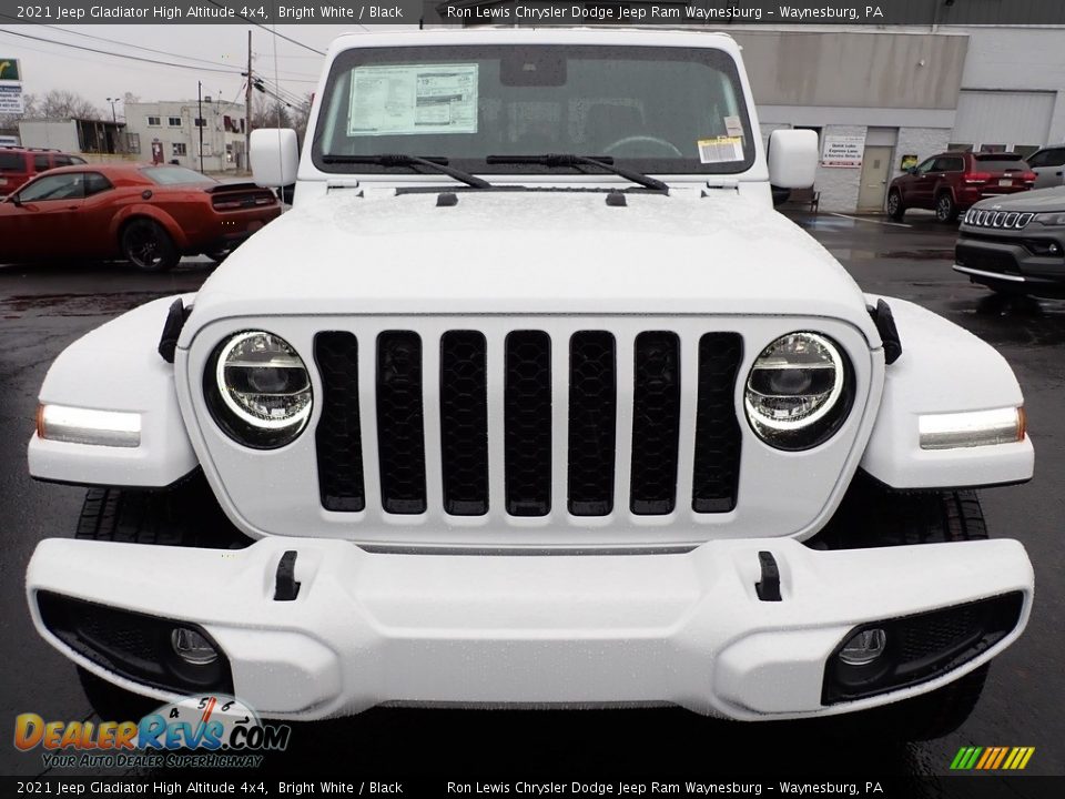 2021 Jeep Gladiator High Altitude 4x4 Bright White / Black Photo #8