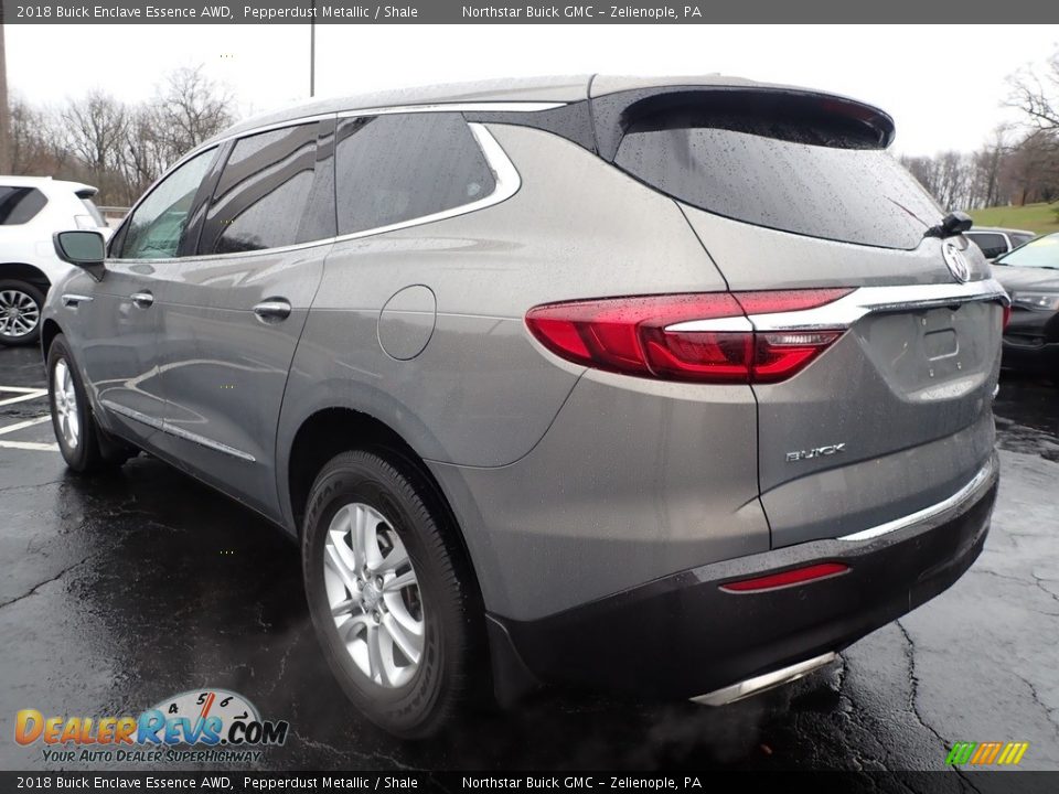 2018 Buick Enclave Essence AWD Pepperdust Metallic / Shale Photo #13