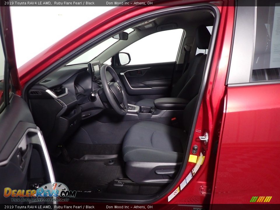 2019 Toyota RAV4 LE AWD Ruby Flare Pearl / Black Photo #22