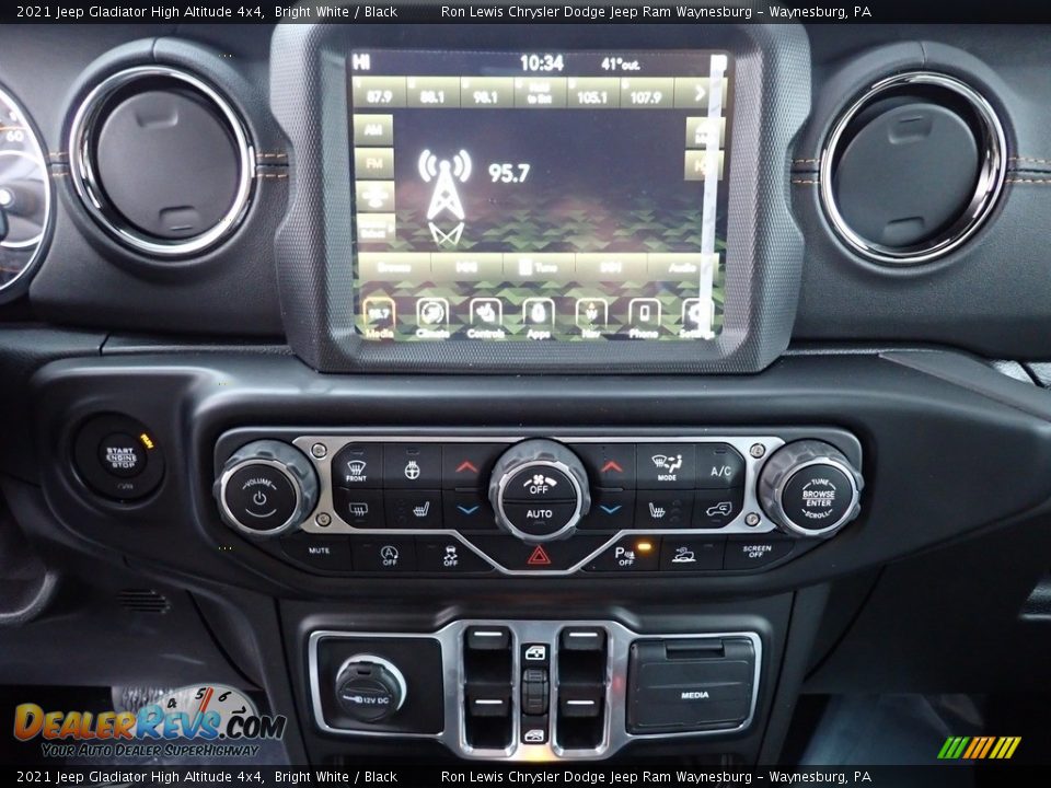 2021 Jeep Gladiator High Altitude 4x4 Bright White / Black Photo #20