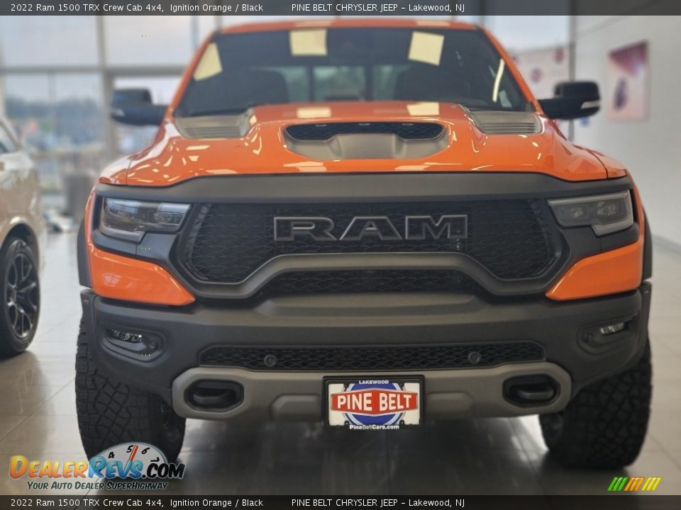 2022 Ram 1500 TRX Crew Cab 4x4 Ignition Orange / Black Photo #2