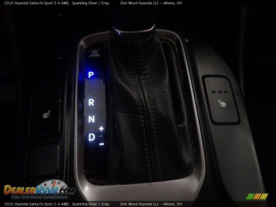 2015 Hyundai Santa Fe Sport 2.4 AWD Sparkling Silver / Gray Photo #3