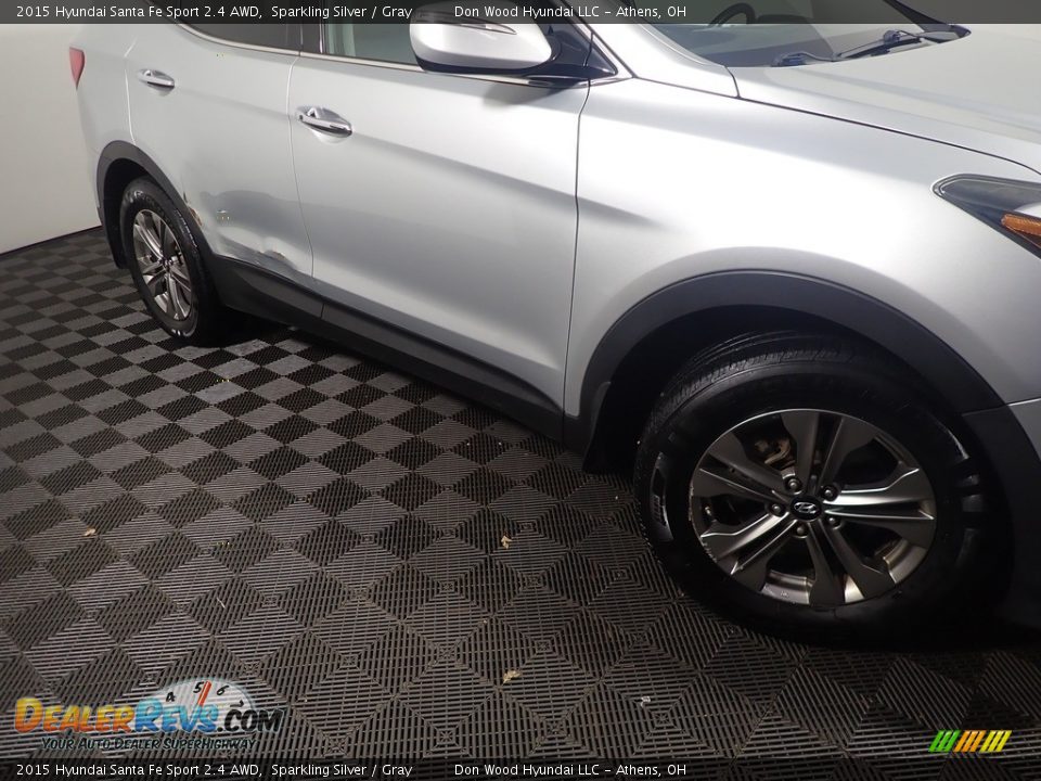 2015 Hyundai Santa Fe Sport 2.4 AWD Sparkling Silver / Gray Photo #5