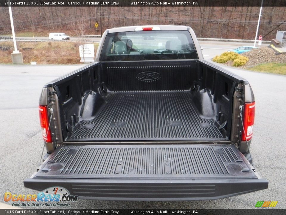 2016 Ford F150 XL SuperCab 4x4 Caribou / Medium Earth Gray Photo #19