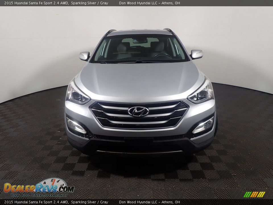 2015 Hyundai Santa Fe Sport 2.4 AWD Sparkling Silver / Gray Photo #6