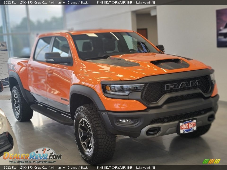 Ignition Orange 2022 Ram 1500 TRX Crew Cab 4x4 Photo #7