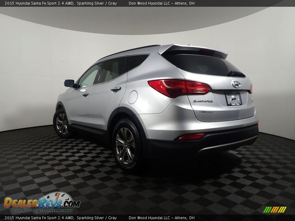 2015 Hyundai Santa Fe Sport 2.4 AWD Sparkling Silver / Gray Photo #12
