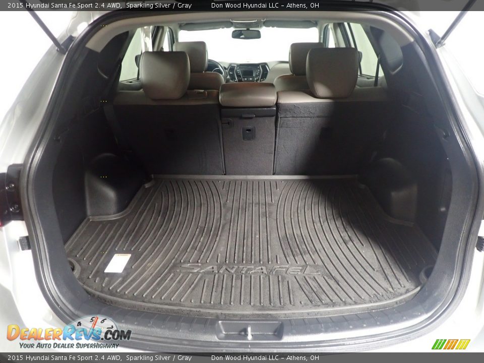 2015 Hyundai Santa Fe Sport 2.4 AWD Sparkling Silver / Gray Photo #16